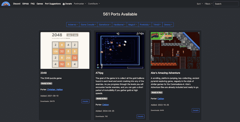 PortMaster Starter Guide