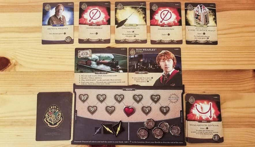 Board Game Categories - Deck Building Games - Harry Potter Hogwarts Battle