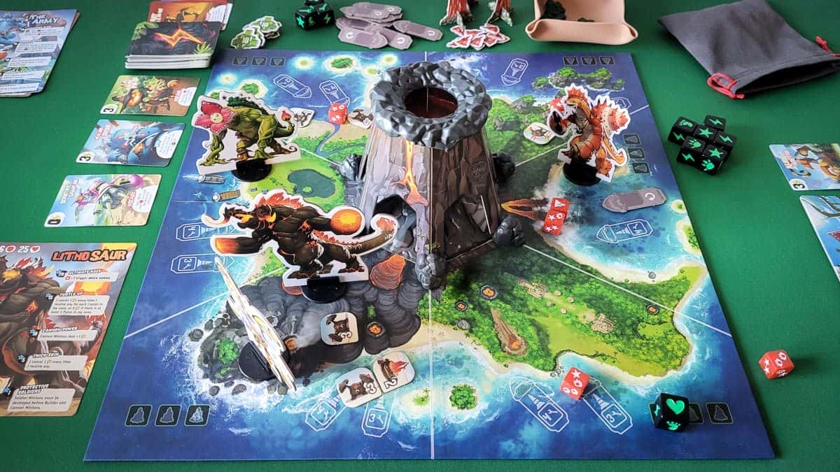 types of board games - King of Monster Island