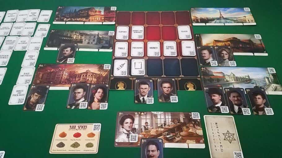 Types of Board Games - Deduction Games - Chronicles of Crime 1900