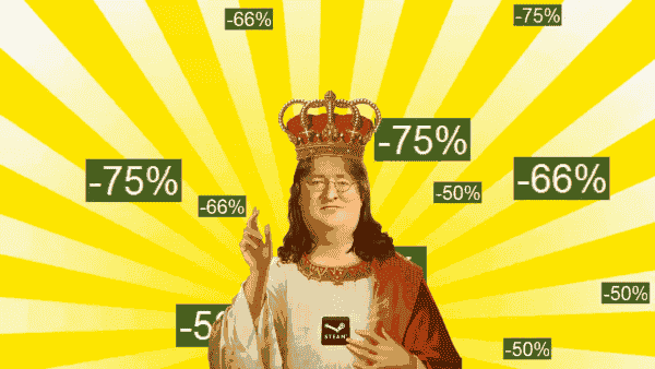 Our lord and savior Gaben blessing us all.