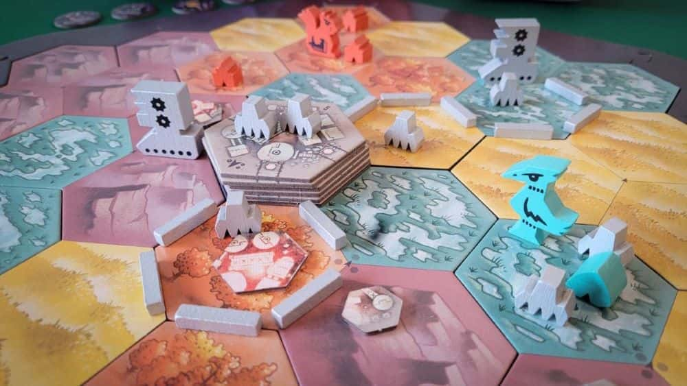 Types of Board Games - Modular Games - Defenders of the Wild