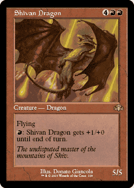 Dragons have been a regular creature type in Magicsince the beginning.