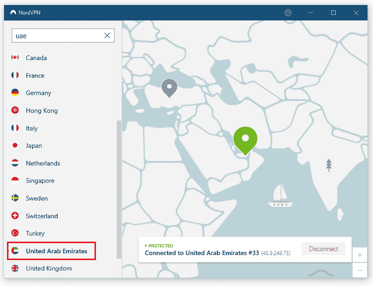 NordVPN Fast UAE & Dubai VPN