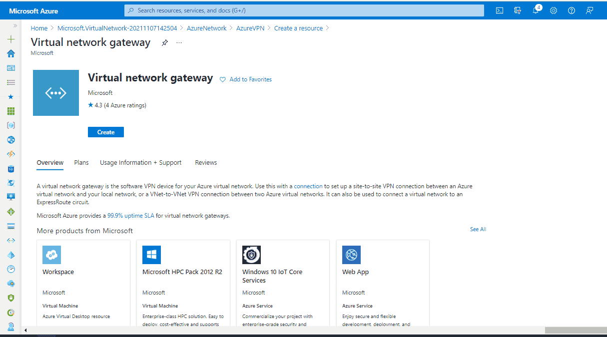 Azure Site to Site VPN Connection [100% Working]