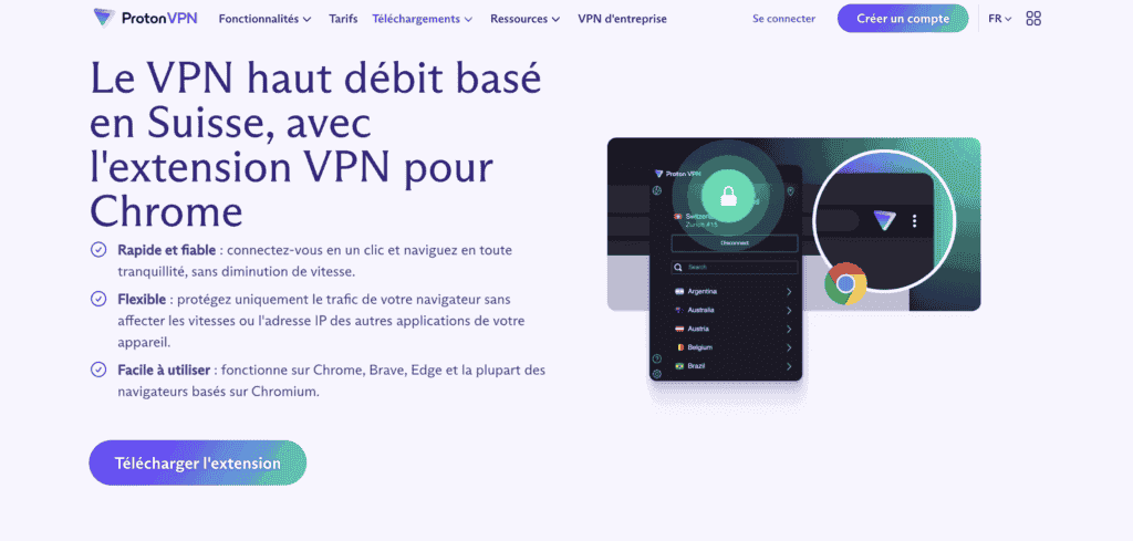 ProtonVPN Chrome