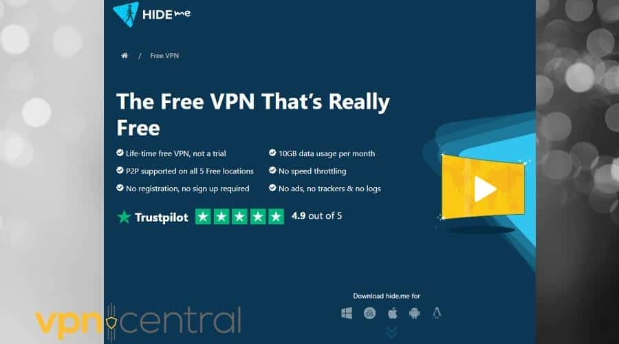 hide.me free vpn