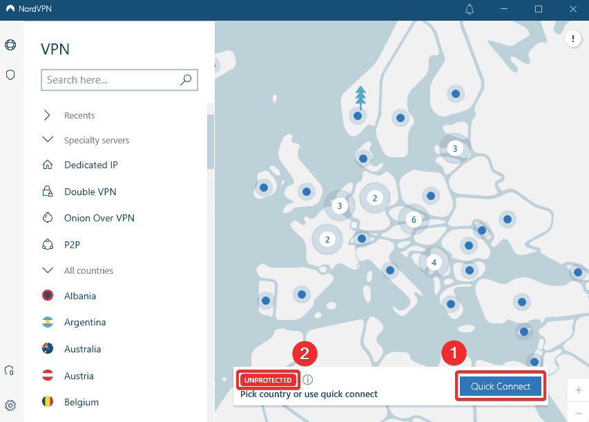 NordVPN app_map_on win 7.png