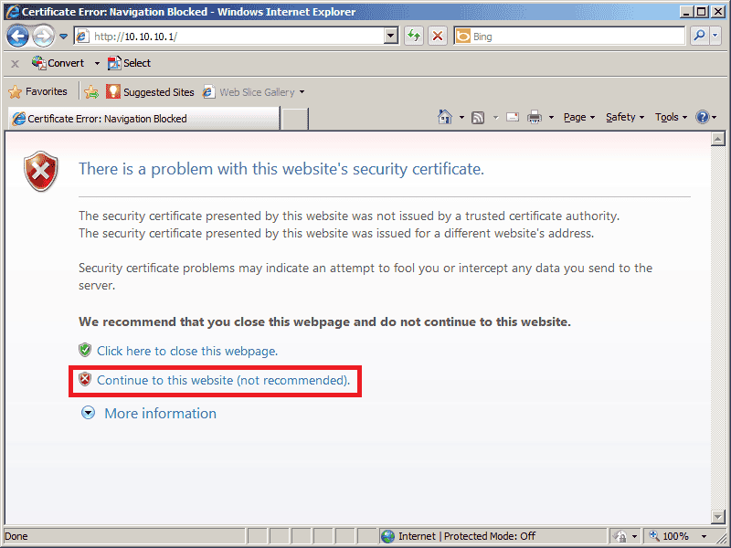 Cisco Anyconnect Untrusted Connection