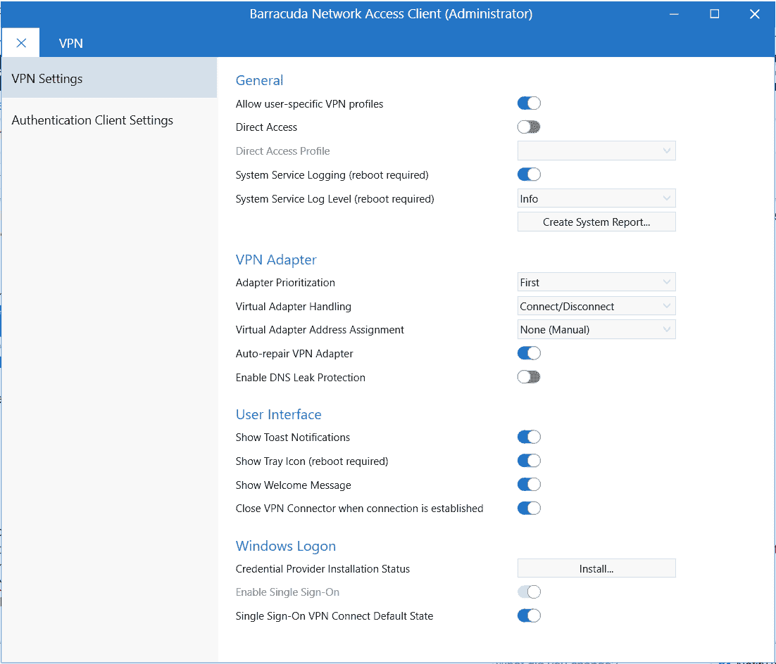 How to Configure the Barracuda VPN Client for Windows