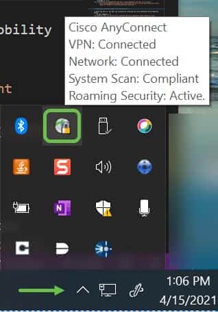 You have now successfully installed the Cisco AnyConnect Secure Mobility Client
            on your computer.