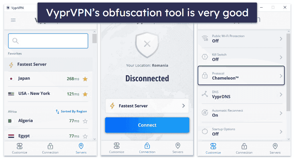 9 . VyprVPN — Good Getting Internet Restrictions ( + Choice Small Businesses )