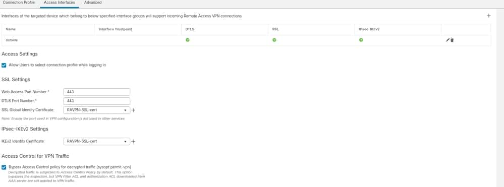 FMC - Access Interfaces