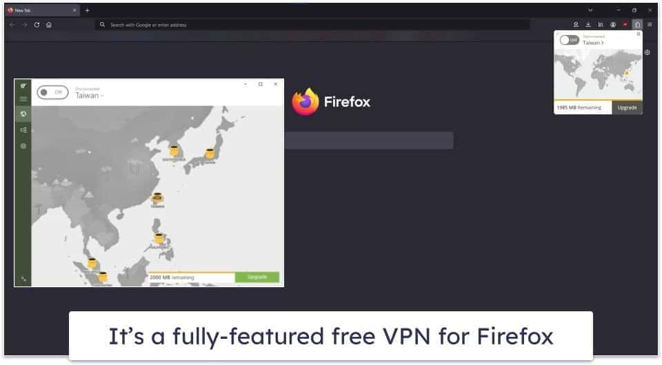 5 . TunnelBear — Beginner - friendly VPN for Firefox