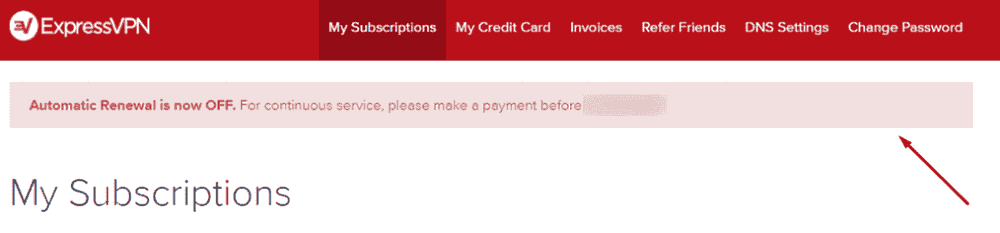 expresvpn关闭自动续费提醒
