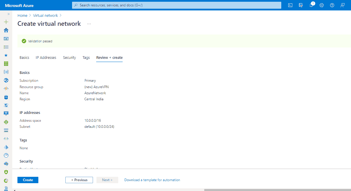 Azure Site to Site VPN Connection [100% Working]