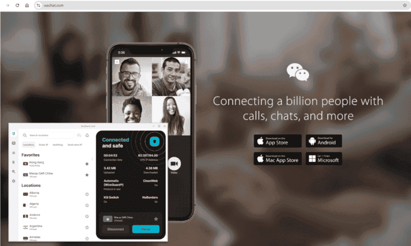 best wechat vpn how to guide wechat browser