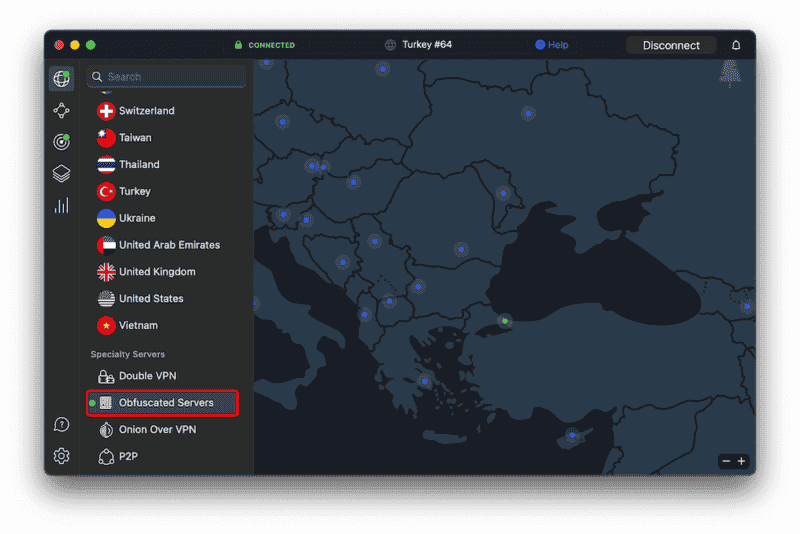 nordvpn obfuscated servers