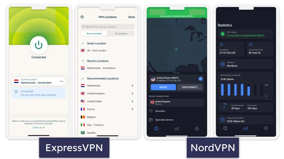 Apps &amp; Ease of Use — ExpressVPN Provides a Better User Experience