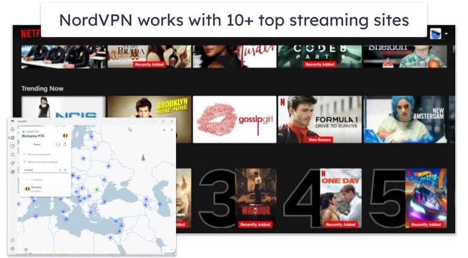 Streaming — ExpressVPN Has Better Streaming Support