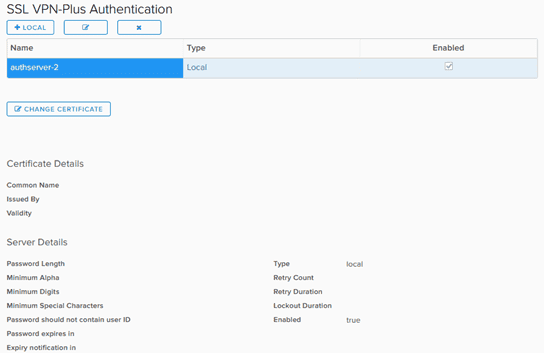 Advanced Edge SSL VPN-Plus Setup