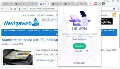 6 Browser con VPN inclusa gratis per aprire siti anonimi