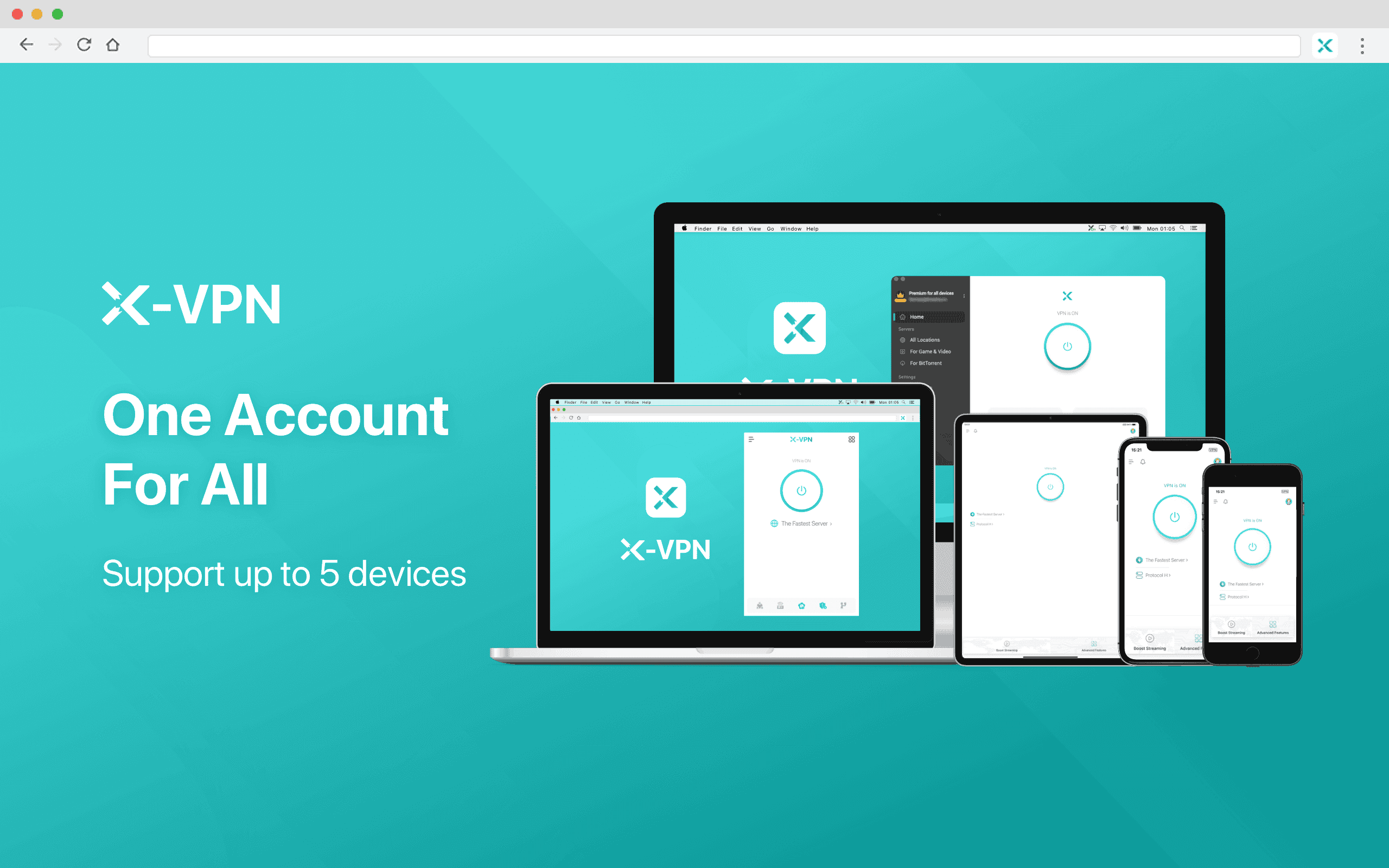 X-VPN for all devices
