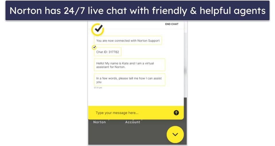 Norton secure VPN Customer Support — Great Online Resources + Live Chat Support