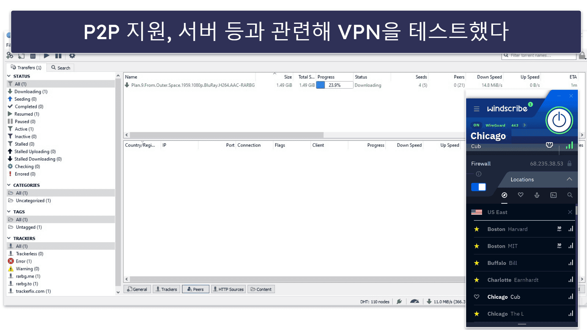 테스트 방법론: 비교 및 순위 기준