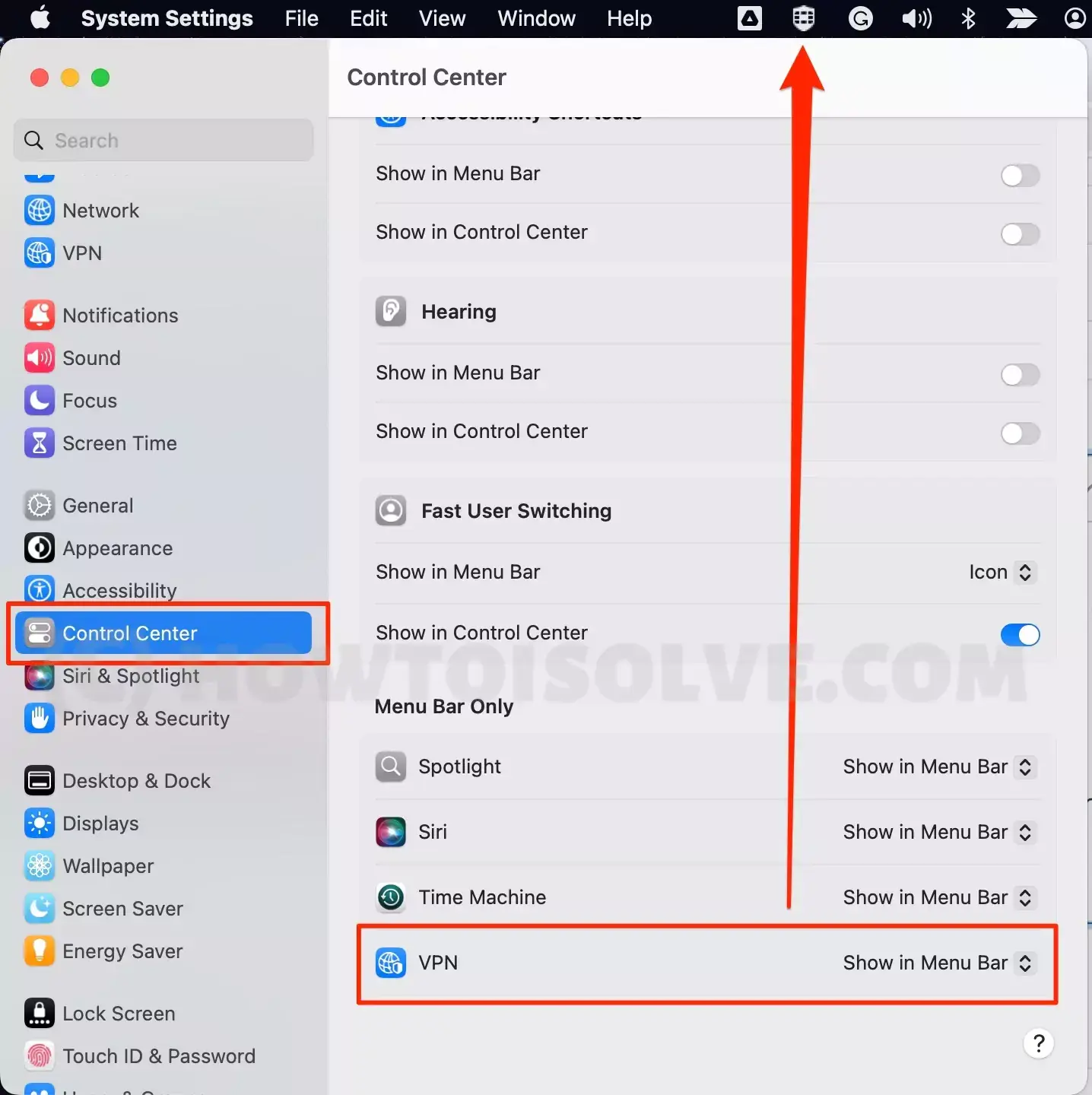 How To Remove & Add VPN From Mac Menu Bar (Sequoia/Sonoma Added)