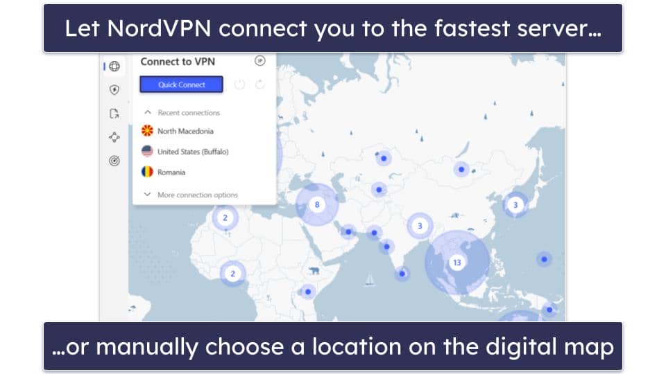 NordVPN Ease of Use: Mobile &amp; Desktop Apps — Offers Intuitive Apps for Many Devices