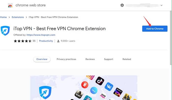 VPN for Chrome Extension Step 2