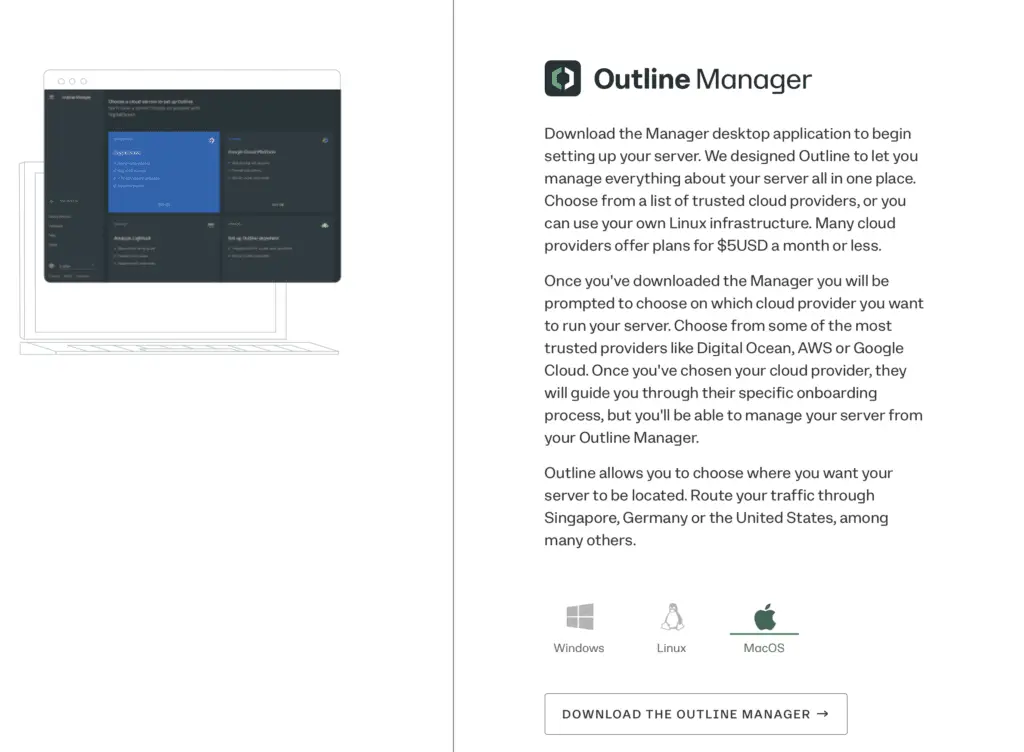 Install VPN Server on VPS with Outline VPN