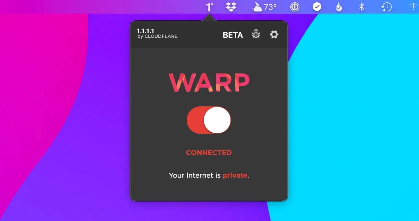 クラウドフレアの高速VPN機能「WARP」とは #Mac