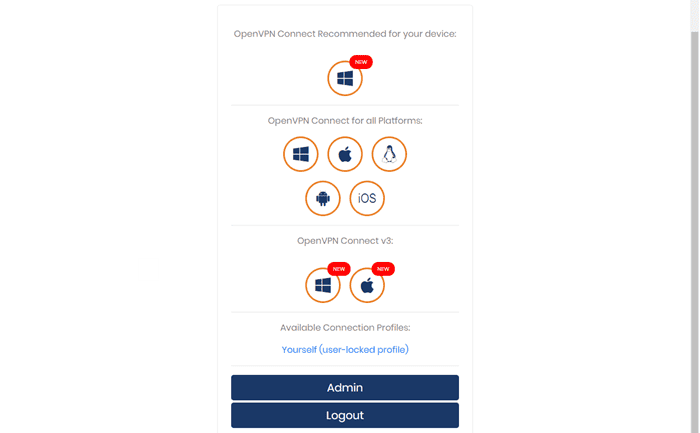 OpenVPN Mac Connection to Access Server - Step 1