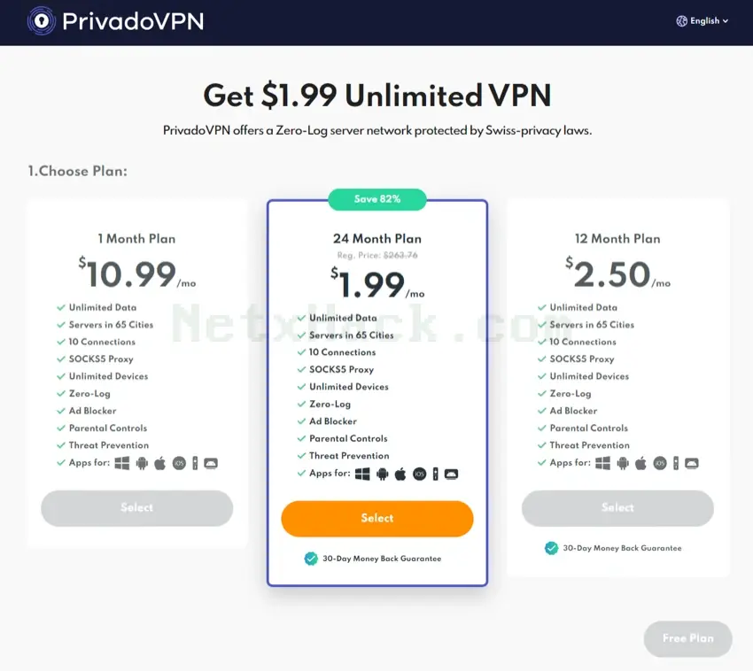 PrivadoVPN 사용 후기: 성장의 시간이 필요하다.