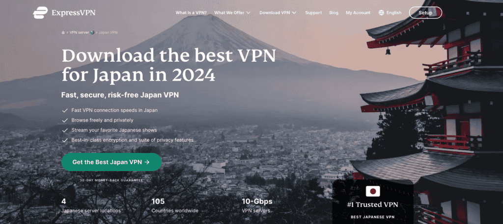 ExpressVPN 日本