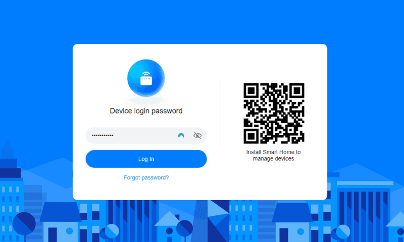 router login page