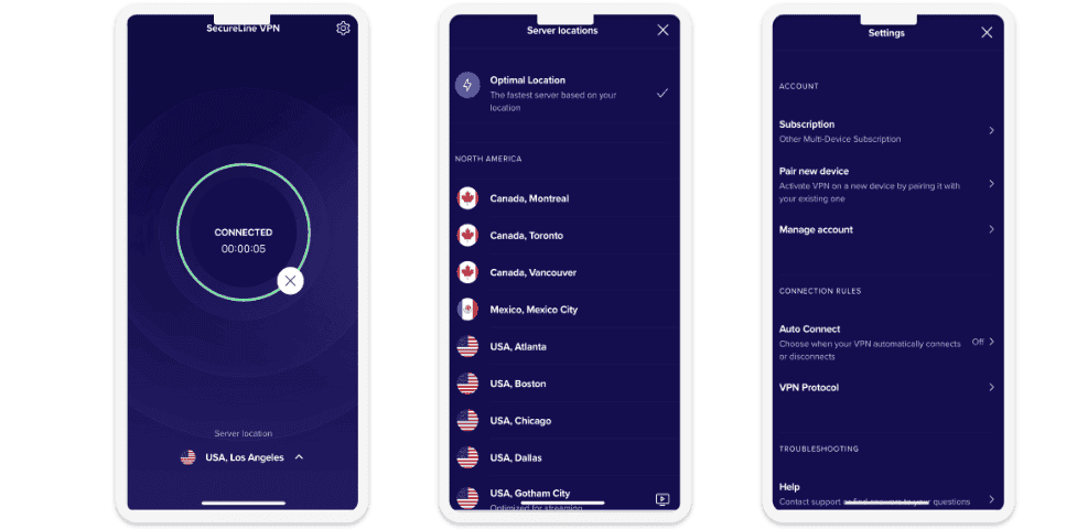 Avast SecureLine VPN Ease of Use: Mobile &amp; Desktop Apps — Great Apps for All Major OS