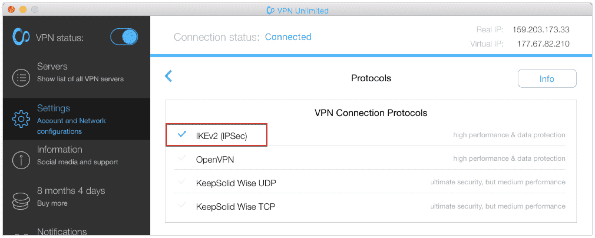 IKEv2 vs IKEv1 vs OpenVPN® vs L2TP vs PPTP