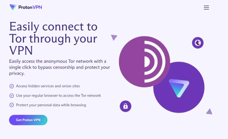 ProtonVPN for Tor