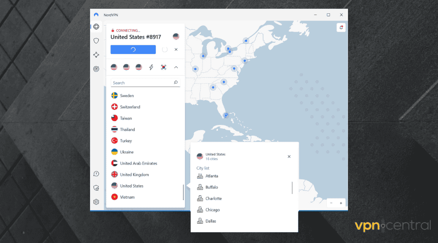 vpn with servers in all 50 states