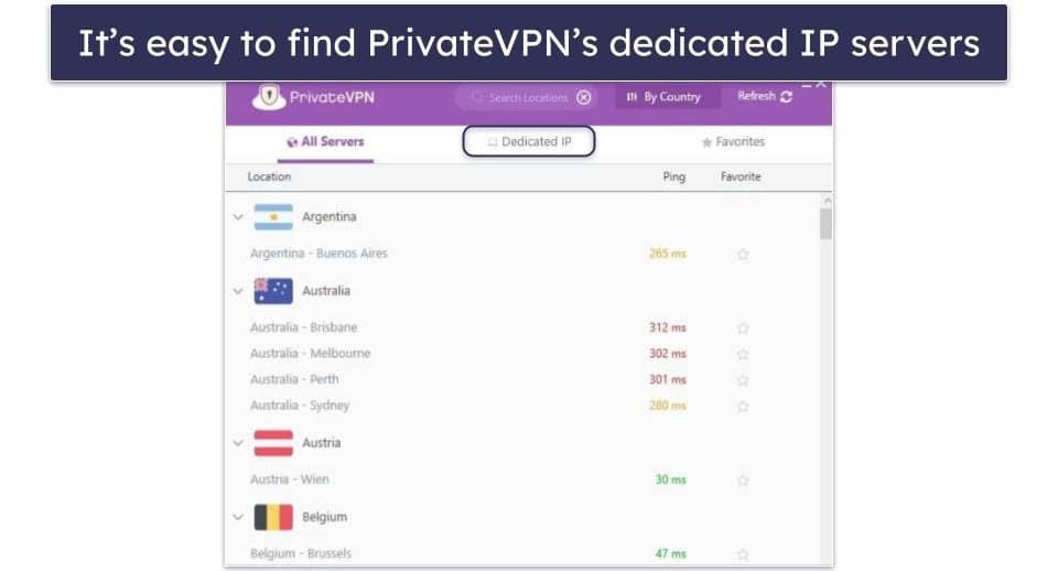 Bonus . privatevpn — Free Dynamic Dedicated IP Addresses