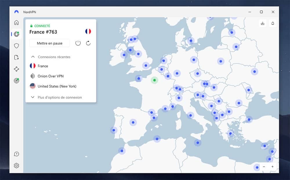 Connexion Serveur France Nordvpn