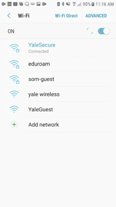 YaleSecure Connected