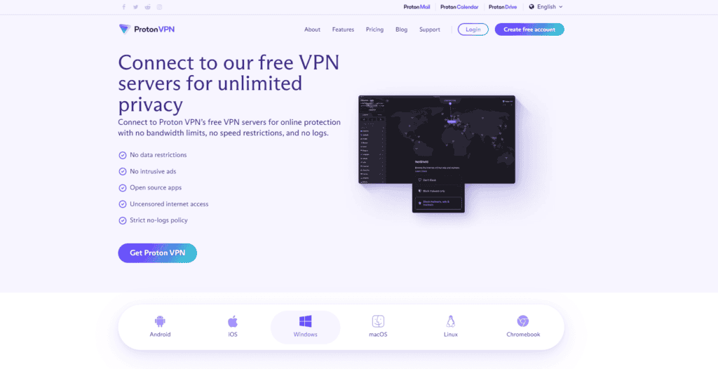 Protonvpn Free vpn