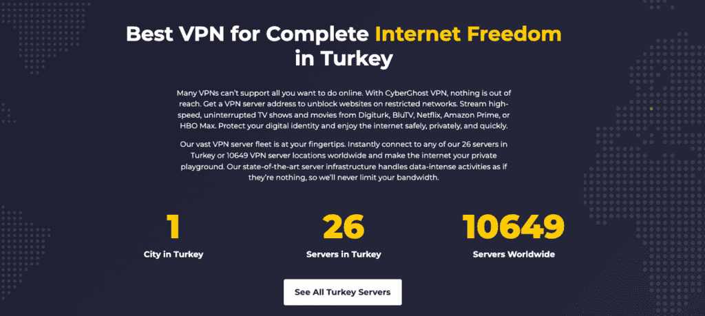 cyberghostvpn turkey vpn