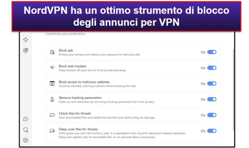 4. NordVPN — Ottime funzionalità di sicurezza  evelocità elevate su tutti i server