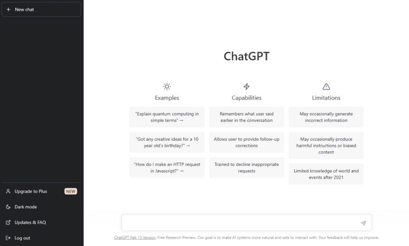 what is chatgpt