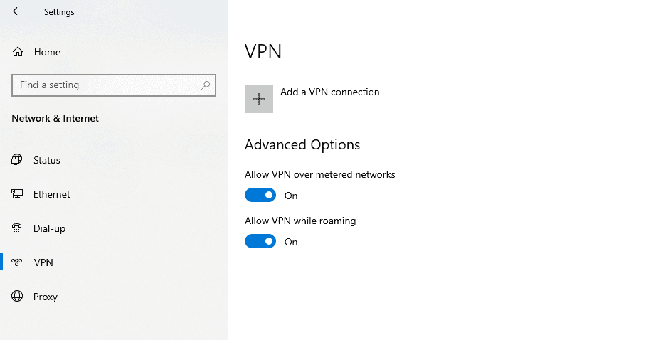 Disable Your Vpn Connections